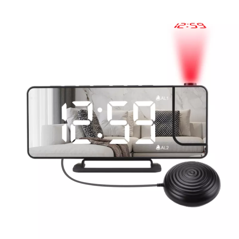 Why Is the LED Mirror Time Display Vibration Clock With Projector the Smart Choice for Modern Homes?