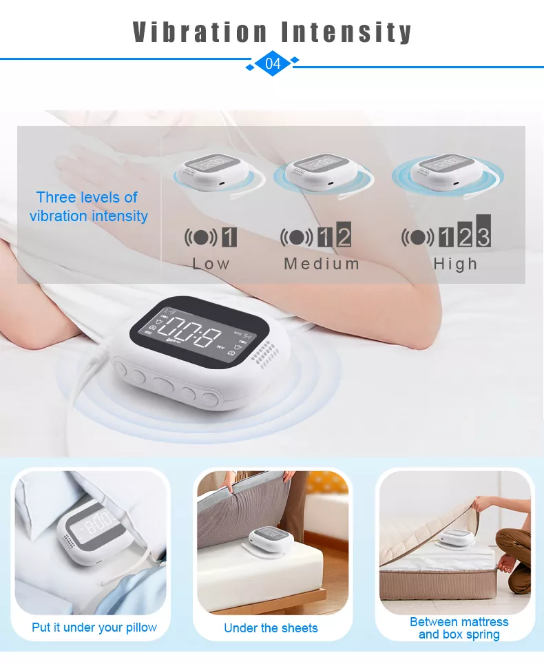 Wireless Extra Loud Vibration Clock