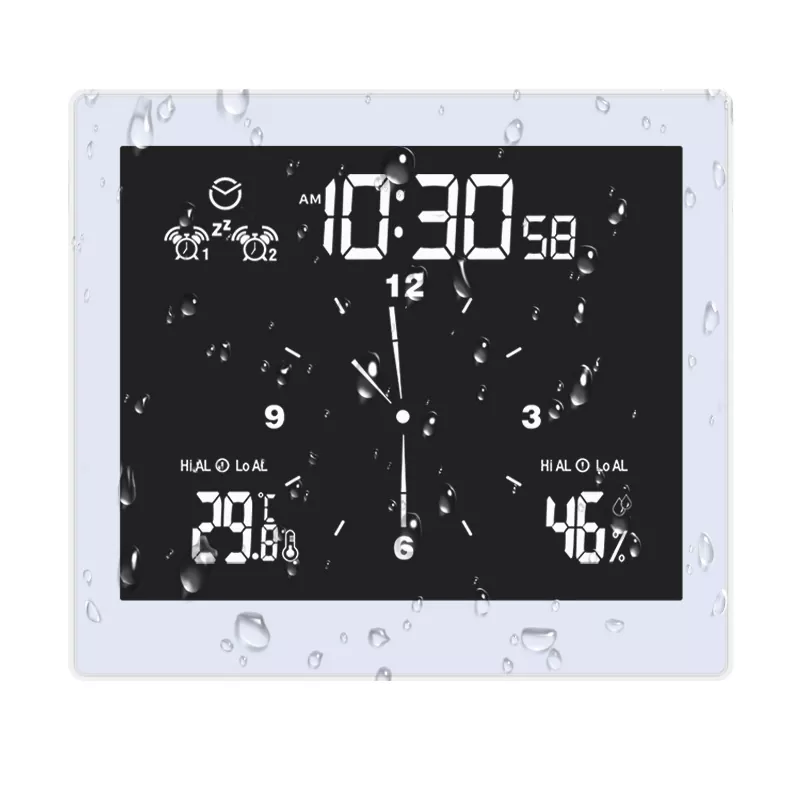 Silicone Bathroom Clock